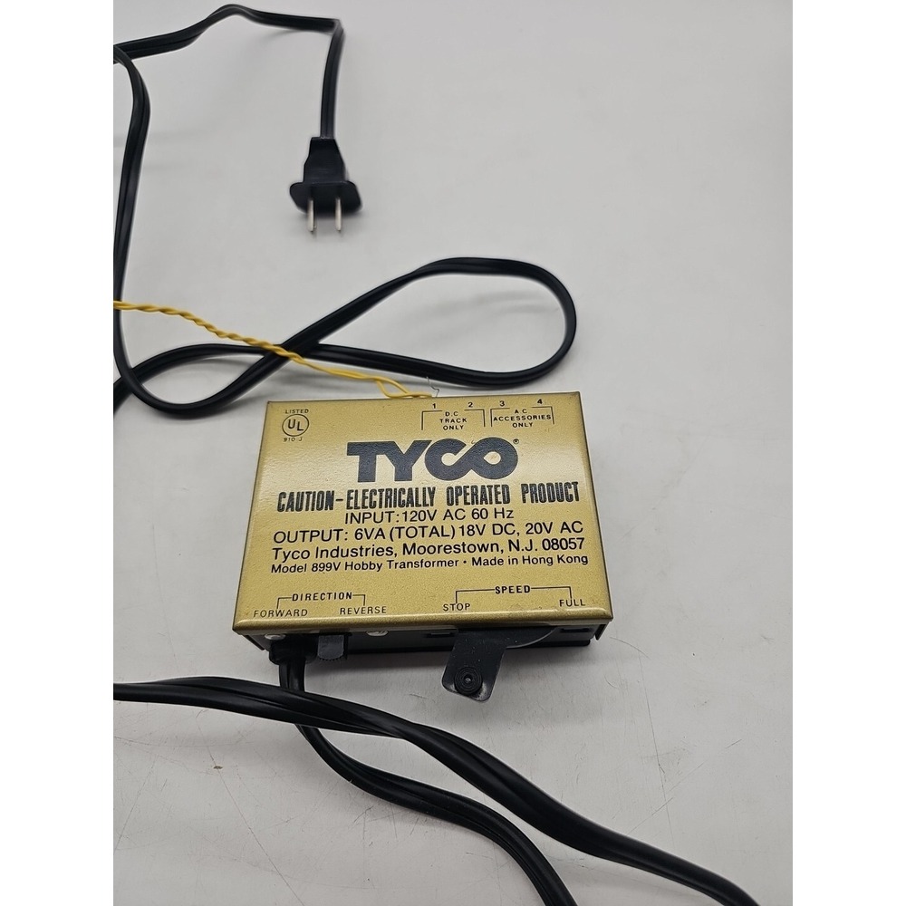 TYCO Ho Electric Power Pack 1971-72 Series‎ Works Great